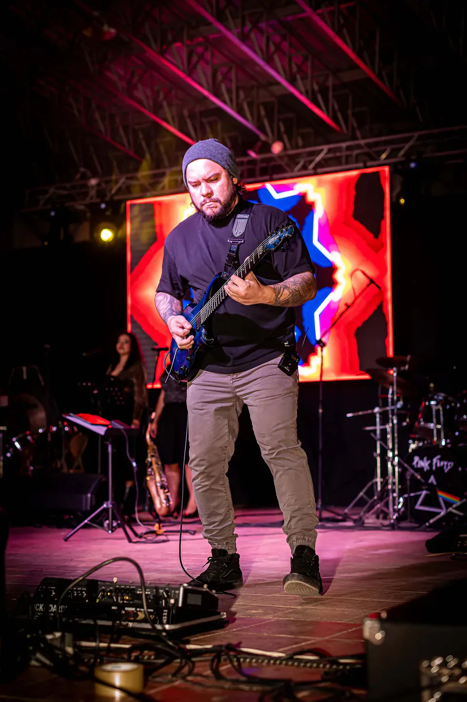Gustavo Madrid, Guitarra Principal — Tributo a Pink Floyd FARECOH